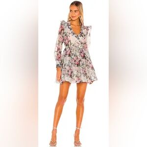 SELKIE Macaron Dress in Garden Rose